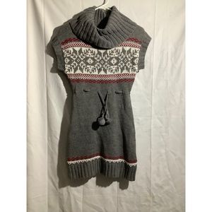 Energie No Sleeve Knitted Sweater Dress